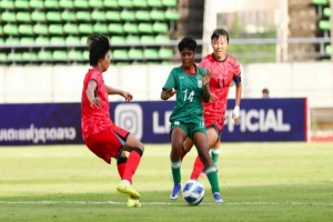 দ. কোরিয়ার কাছে বড় ব্যবধানে হারলো বাংলাদেশ
