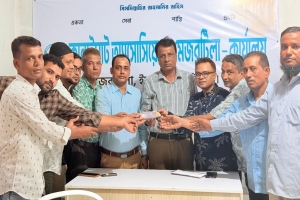 গাছবাড়ী-হরিপুর রাস্তা সংস্কার এগিয়ে এলো কানাইঘাট অ্যাসোসিয়েশন মেজরটিলা 