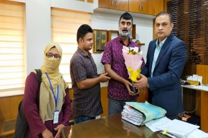 সিলেটের নবাগত জেলা প্রশাসকের সাথে গ্রীণ ডিসএ্যাবল্ড ফাউন্ডেশনের সাক্ষাৎ