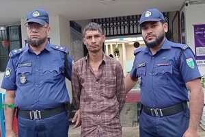 কানাইঘাটে স্ত্রীকে হত্যার পর ভারতে পালানোর সময় ঘাতক গ্রেপ্তার