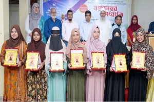 সিলেটে ৭৫ লাখ টাকা করে স্কলারশিপ পাওয়া ৬ শিক্ষার্থী সংবর্ধিত