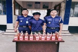 জকিগঞ্জে বিদেশি মহসহ গ্রেফতার ১