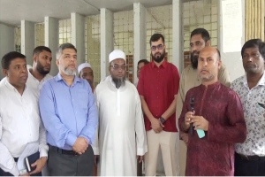কানাইঘাট স্বাস্থ্য কমপ্লেক্সে পরিদর্শন করলেন সাংসদ আবুল হাসান