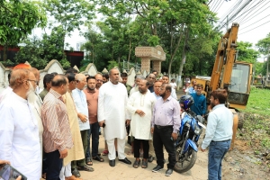  দ্রুত উন্নয়ন কাজ শুরুর আশ্বাস সিসিক প্রশাসকের