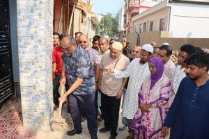 নাগরিক সুবিধা বাড়াতে সড়ক ও ড্রেনেজ ব্যবস্থার উন্নয়ন করা হচ্ছে