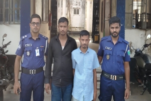  জকিগঞ্জে নিষিদ্ধ ছাত্রলীগের দুই নেতা গ্রেপ্তার