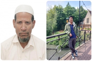  লন্ডনে দুর্ঘটনায় ছেলে নিহতের খবরে সিলেটে বাবার মৃত্যু