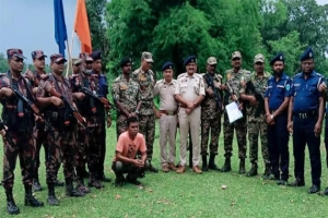 হবিগঞ্জে অবৈধ অনুপ্রবেশকারীকে ভারতে হস্তান্তর