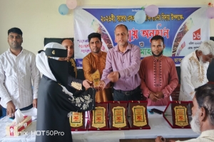 স্মৃতিময় আয়োজনের মধ্য দিয়ে মোগলগাঁও উচ্চ বিদ্যালয়ে এসএসসি পরীক্ষার্থীদের বিদায়