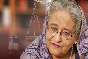 শেখ হাসিনার মামলার রায় সরাসরি সম্প্রচার করবে বিটিভি 