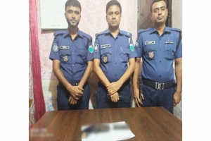 কমলগঞ্জে পুলিশের অভিযানে পাইপগান উদ্ধার