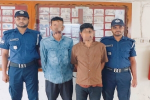 পীরের বাজার থেকে আন্তঃজেলা ডাকাত দলের ২ সদস্য গ্রেপ্তার