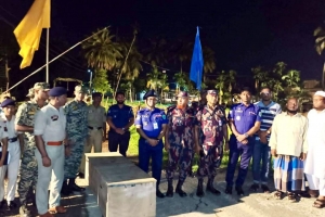 কুলাউড়া সীমান্তে বিএসএফের গুলিতে নিহত বাংলাদেশী যুবকের মরদেহ হস্তান্তর 