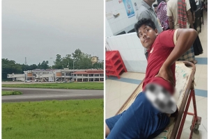 ওসমানী বিমানবন্দরে পাখি তাড়াতে গুলি, পরিচ্ছন্নতাকর্মী গুলিবিদ্ধ