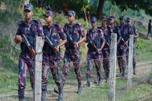 পুশইন ঠেকাতে সুনামগঞ্জ সীমান্তে বিজিবির কড়া নজরদারি
