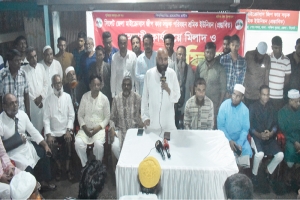 ফ্যাসিস্ট হাসিনা দেশ লুটপাট করে বিদেশে টাকা পাচার করেছে: আলহাজ্ব এম এ মালিক