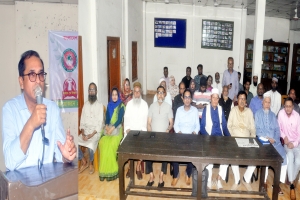 শ্রমজীবী মানুষের অধিকার রক্ষা ও মানবাধিকার বাস্তবায়নে ঐক্যবদ্ধভাবে কাজ করতে হবে: প্রফেসর ড. মো. মোজাম্মেল হক