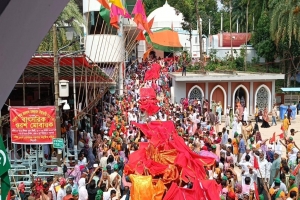 শাহজালাল (রহ.) এর ওরস শুরু : ভক্তদের ঢল